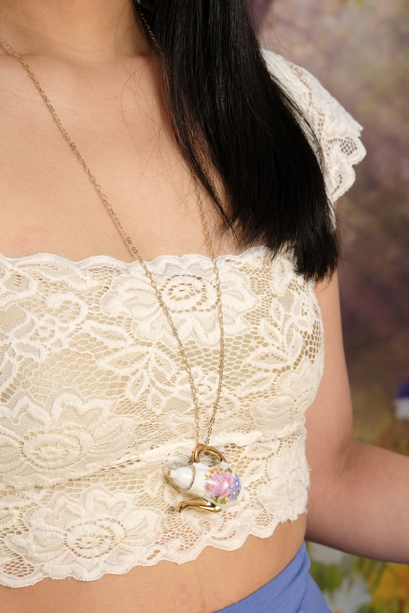 Alice in Wonderland Tea Set Necklaces – Adorned by Aisha